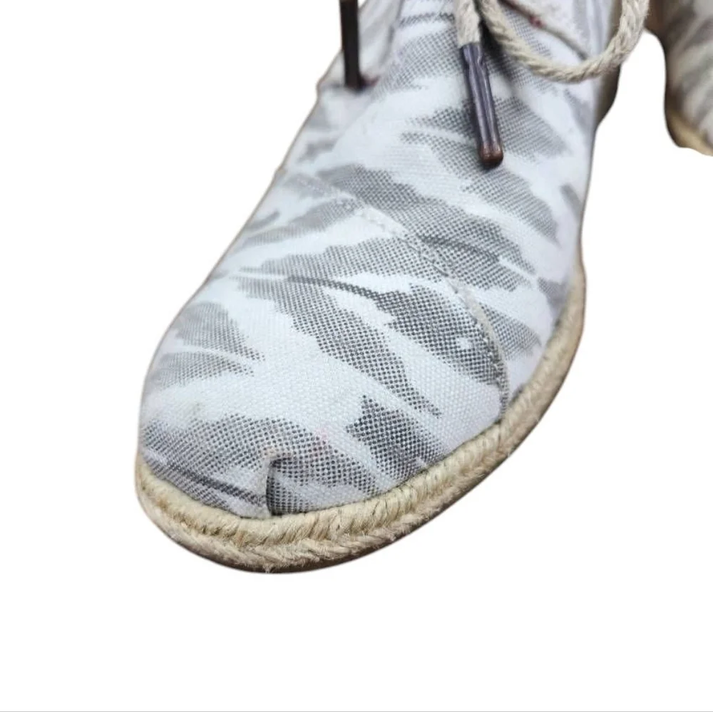 Toms‎ Ikat Desert Wedge Espadrille Bootie (8.5)